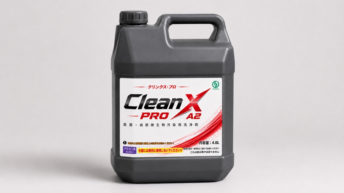CleanX PRO A2 汎用タイプ 4.0Lボトル